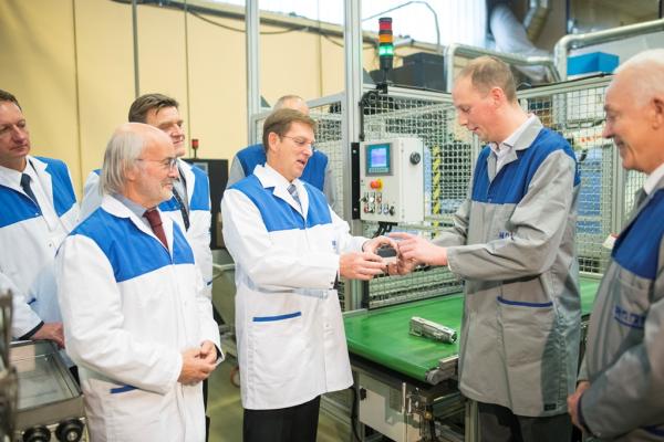 Zum 20. Jahrestag eröffnet Hidria in Koper eine 5-Millionen-Investition in ein 60-Millionen-Geschäft für VW