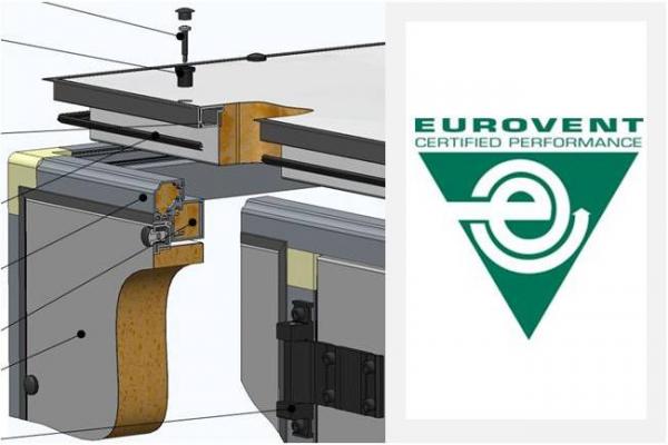 Eurovent certificate for air handling unit TopAir