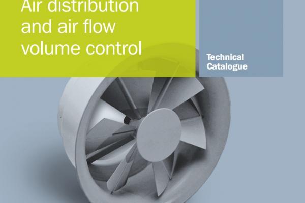 New tehnical catalogue for air distribution and air flow volume control