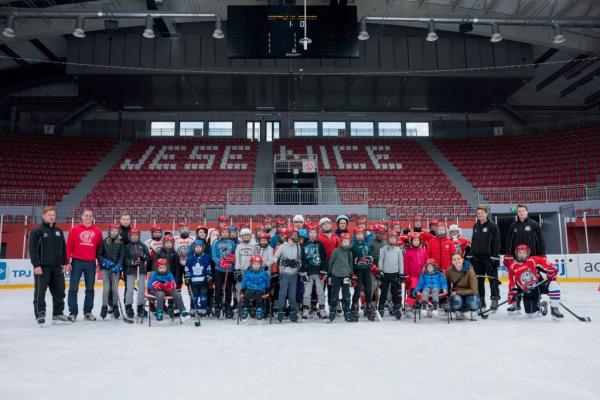 The first Ice Challenge has turned little heroes into fighters and hockey players